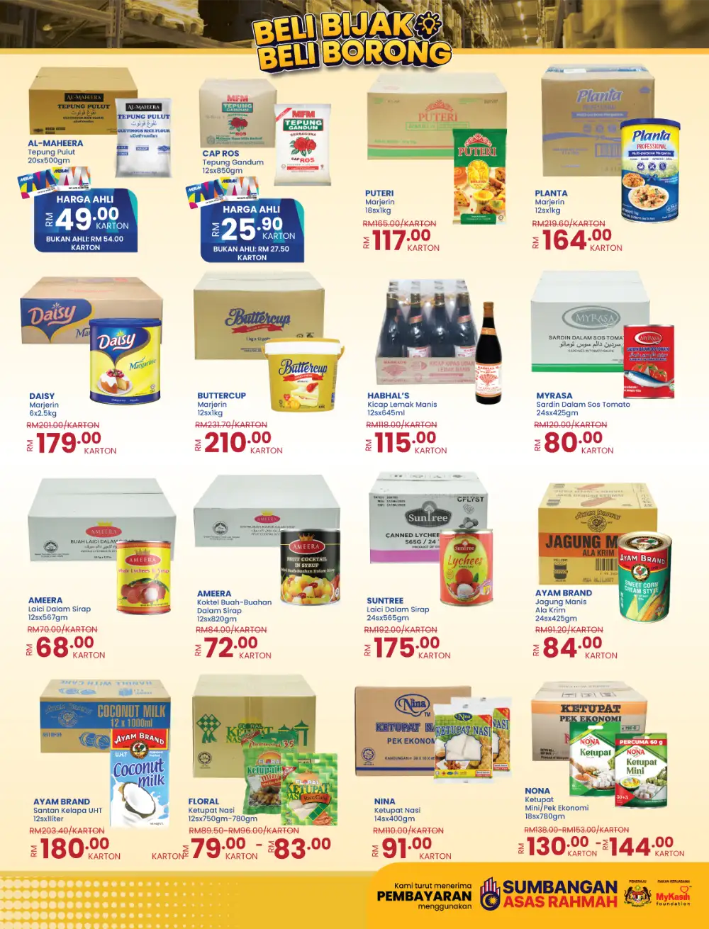 Ramadan Grocery & Member Deals – Cahaya Sale
