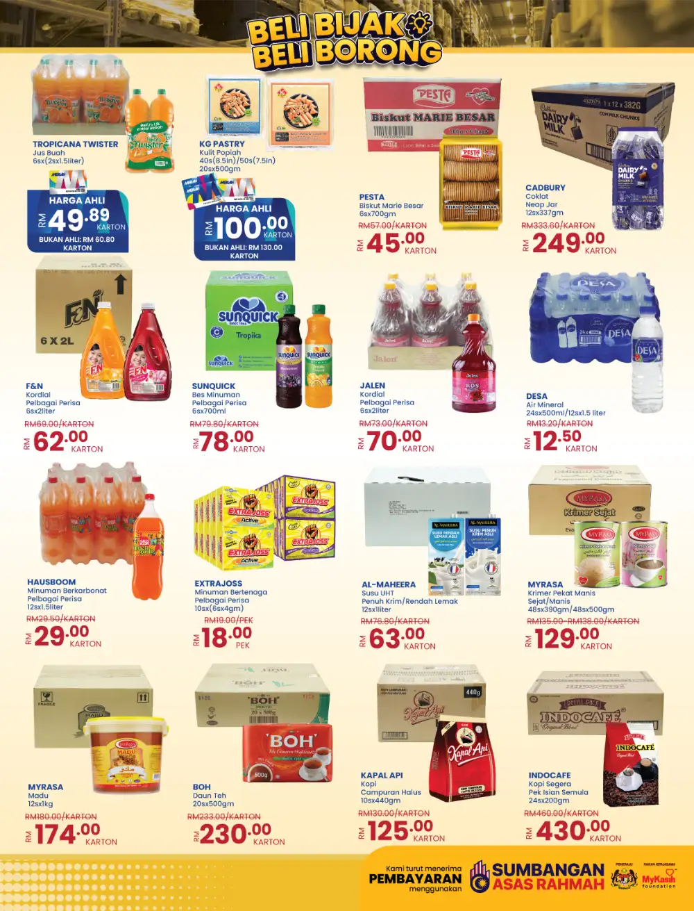 Ramadan Grocery & Member Deals – Cahaya Sale
