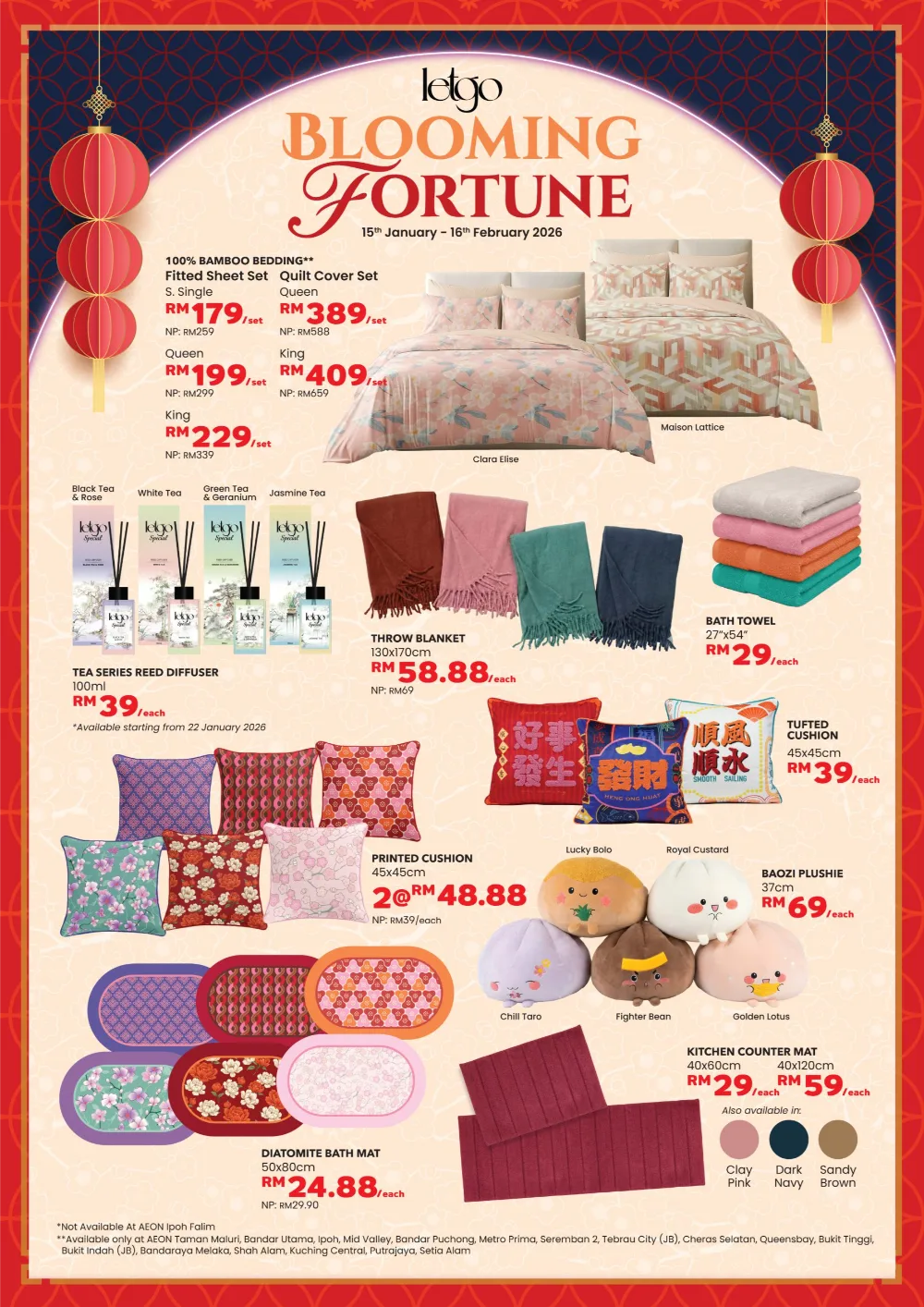 Chinese New Year Reunion Feast & Mandarin Orange Deals