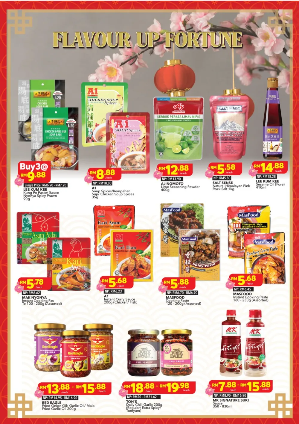 Chinese New Year Reunion Feast & Mandarin Orange Deals