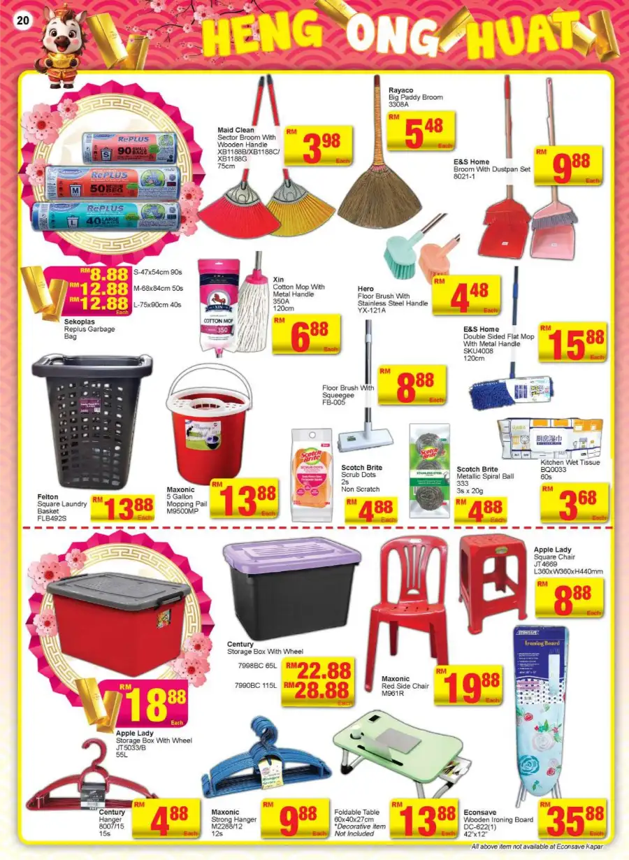 Chinese New Year Grocery & Home Essentials Sale