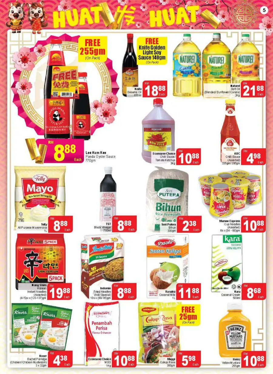 Chinese New Year Grocery & Household Deals
