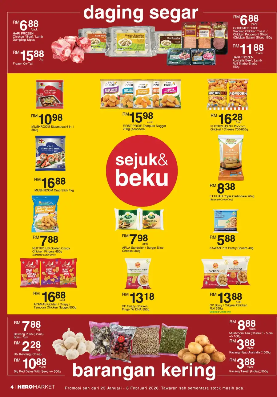 Chinese New Year Mega Grocery & Household Deals