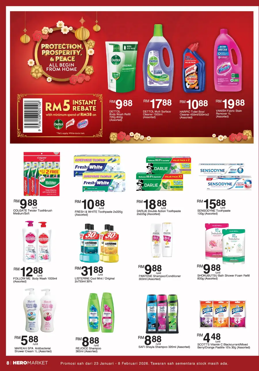 Chinese New Year Mega Grocery & Household Deals