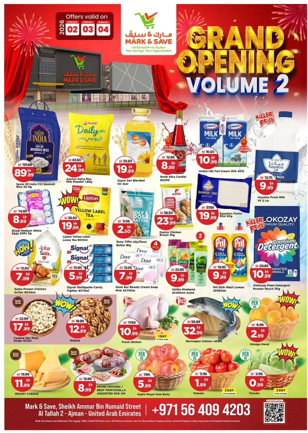 Grand Opening Deals & Weekly Offers