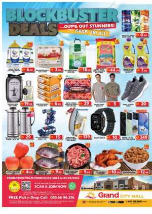 Blockbuster deals In Grand Hypermarket Dubai