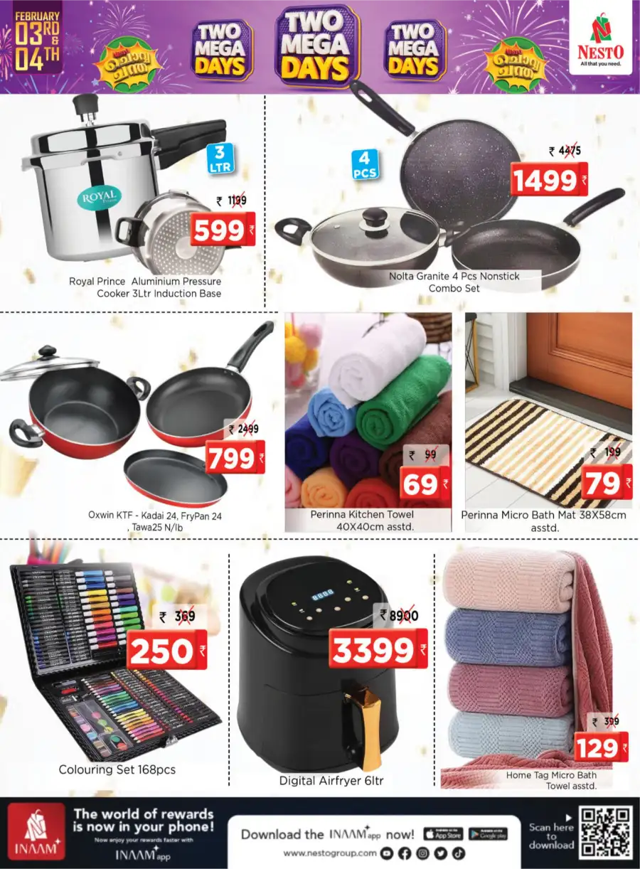 2-Day Mega Sale: Grocery & Electronics Deals