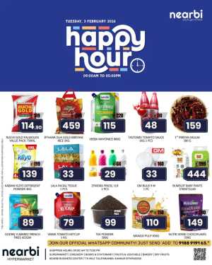 happy hour In Nearbi Hypermarket Kannur