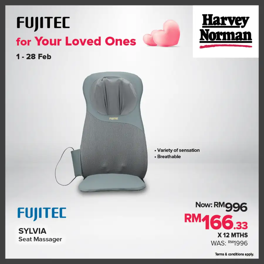 Extra 20% Off Massage Chairs & Free Gifts