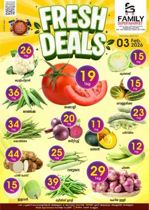 Fresh deals In Family Supermarket Malappuram