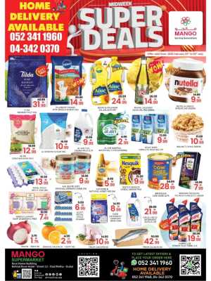 Super deals In Mango Hypermarket Dubai