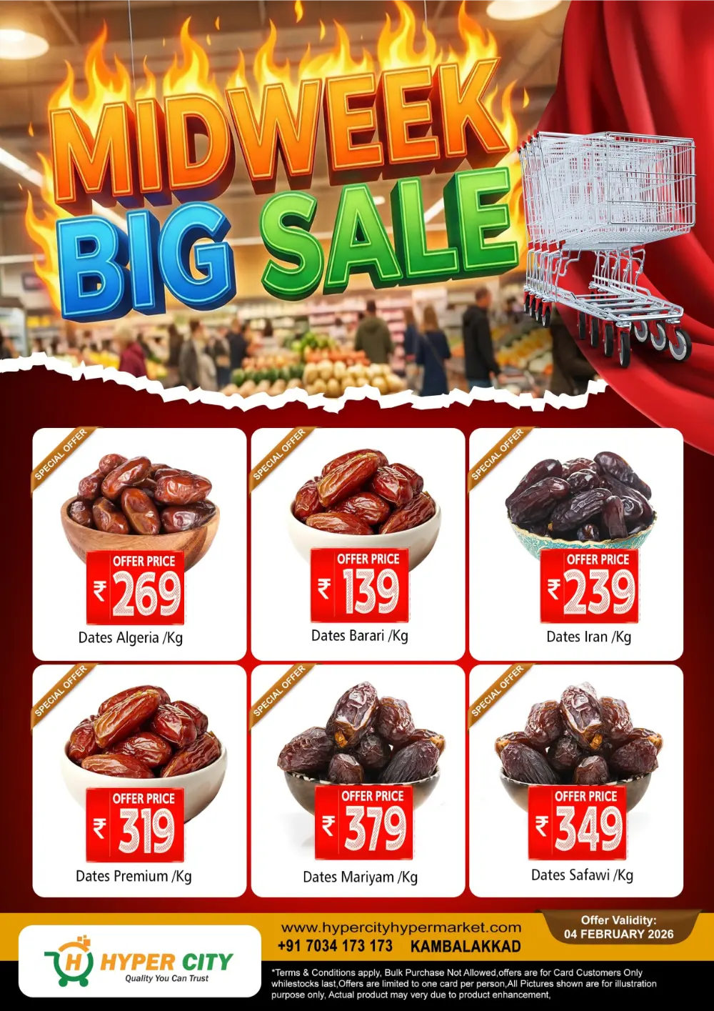 Midweek big sale