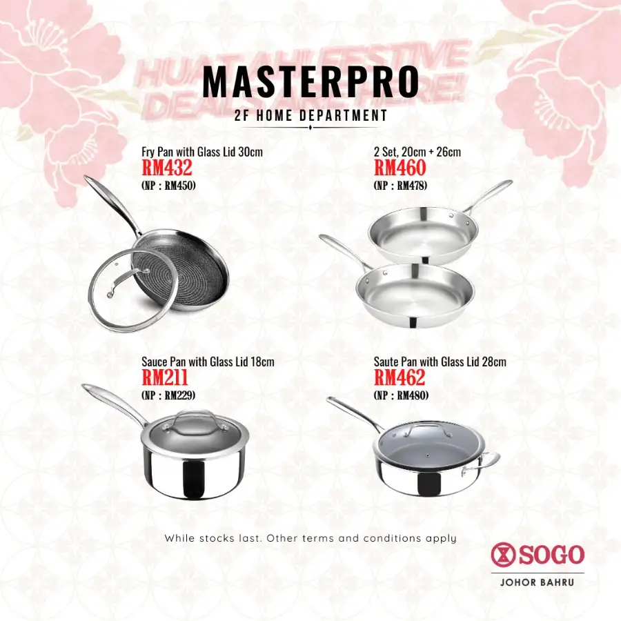 Save RM18 on Premium Kitchenware & Appliances