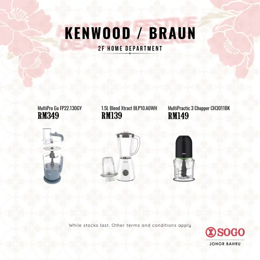 Save RM18 on Premium Kitchenware & Appliances