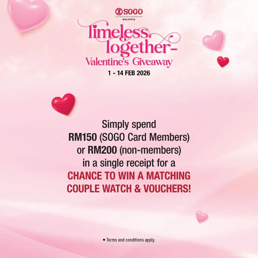 Win a TISSOT Couple Watch worth RM2,800