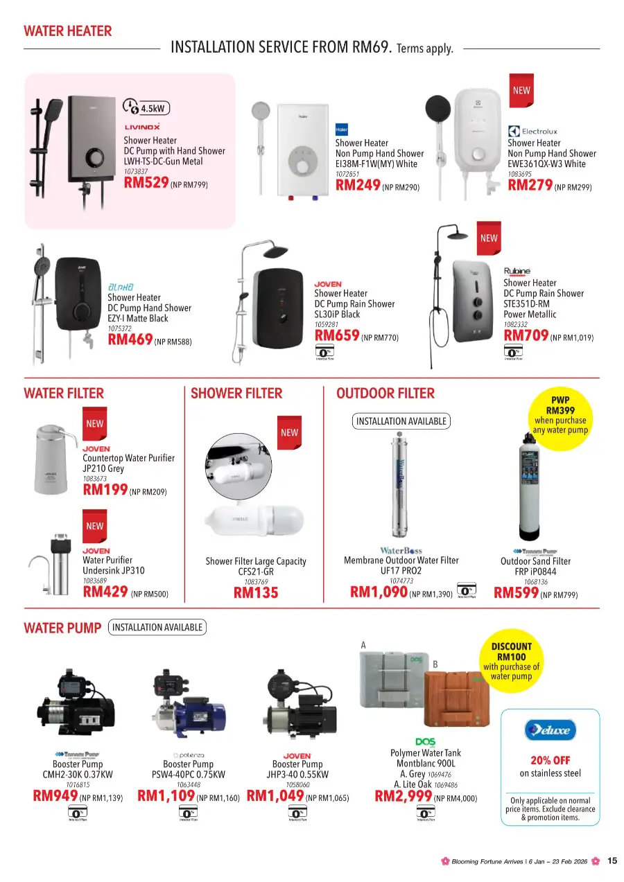 CNY Home Furniture & Appliance Sale Up To 60% Off
