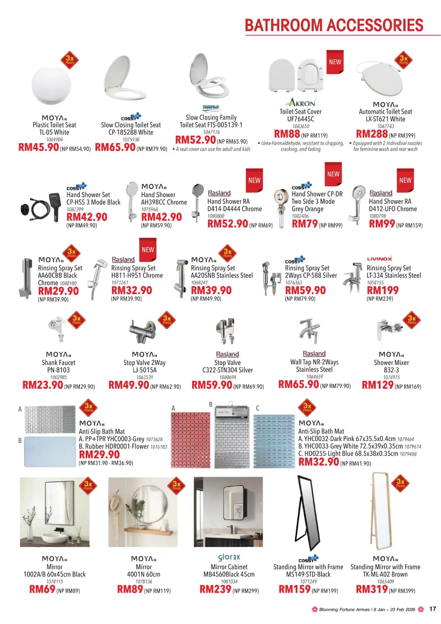 CNY Home Furniture & Appliance Sale Up To 60% Off