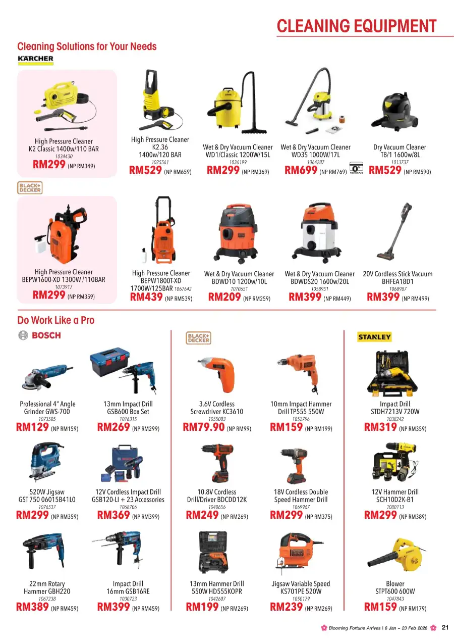 CNY Home Furniture & Appliance Sale Up To 60% Off