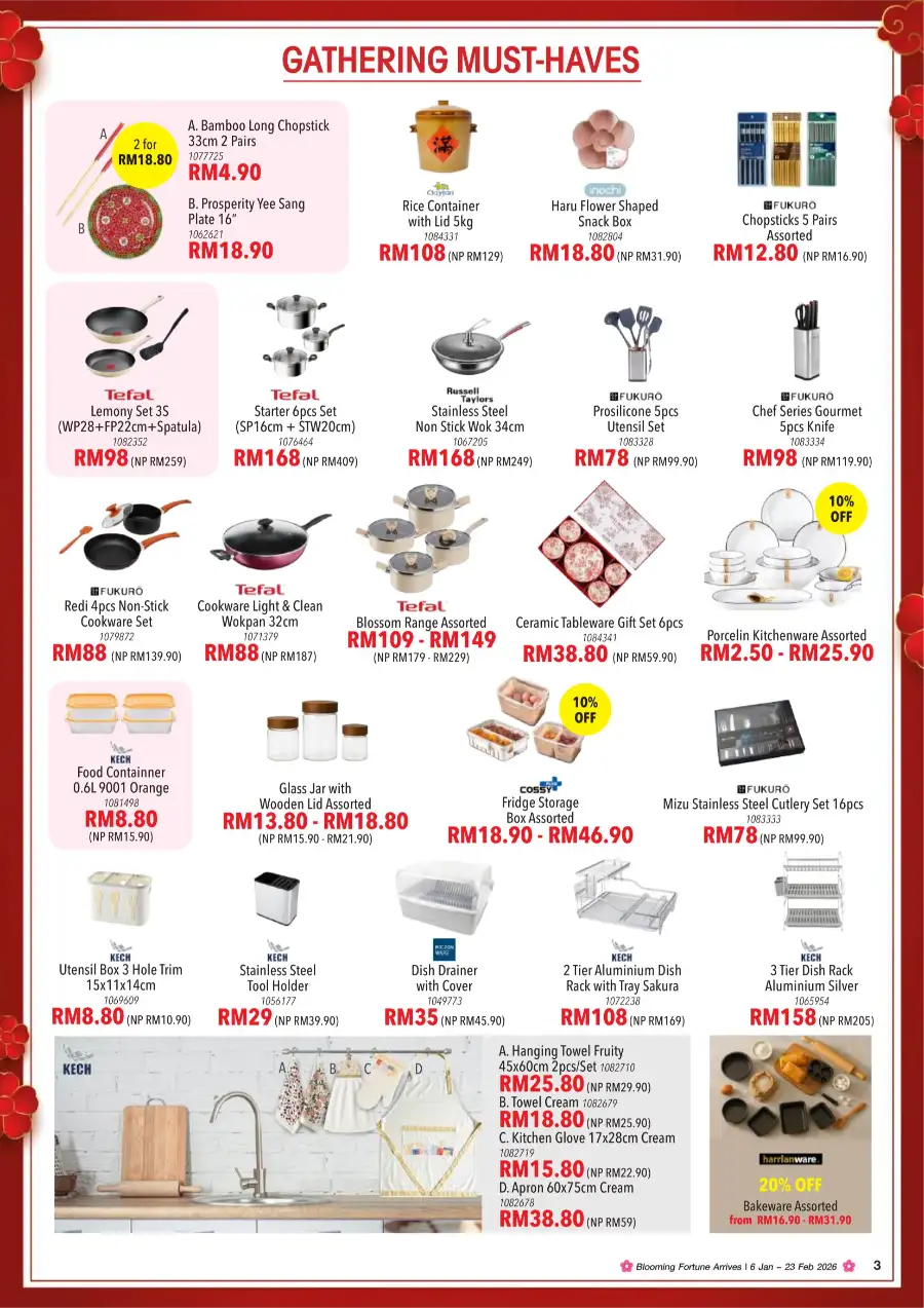 CNY Home Furniture & Appliance Sale Up To 60% Off