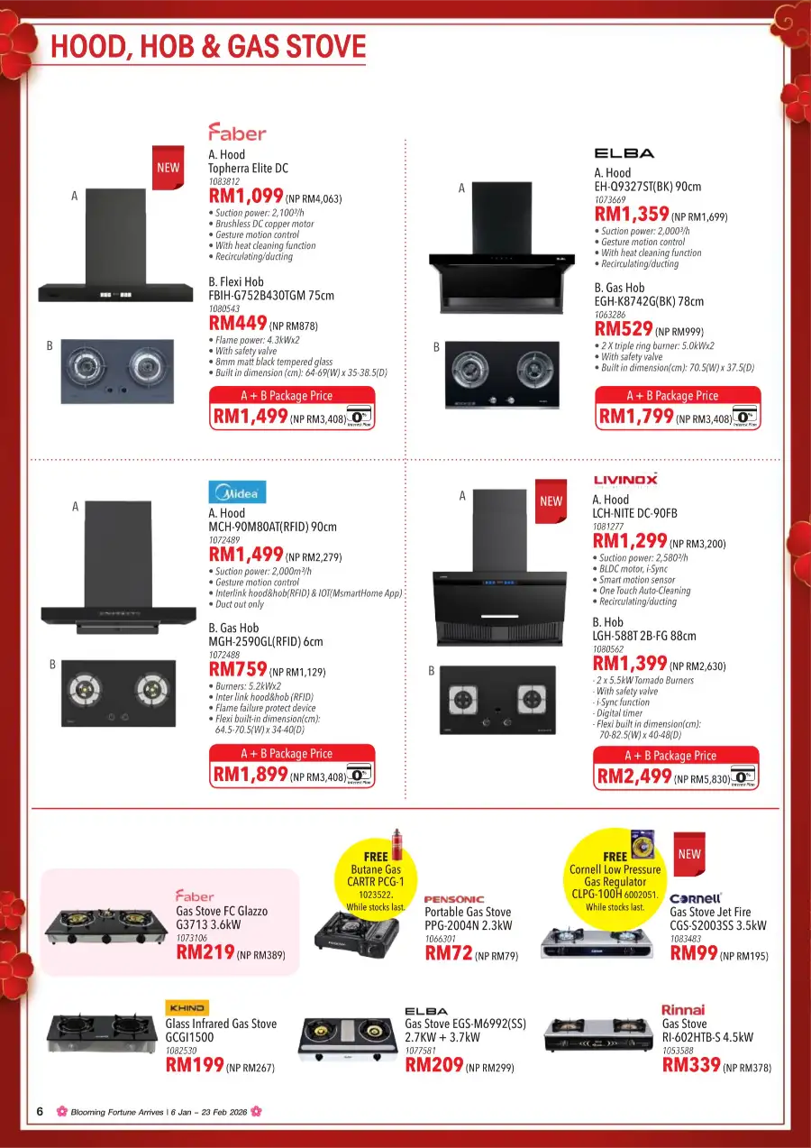 CNY Home Furniture & Appliance Sale Up To 60% Off