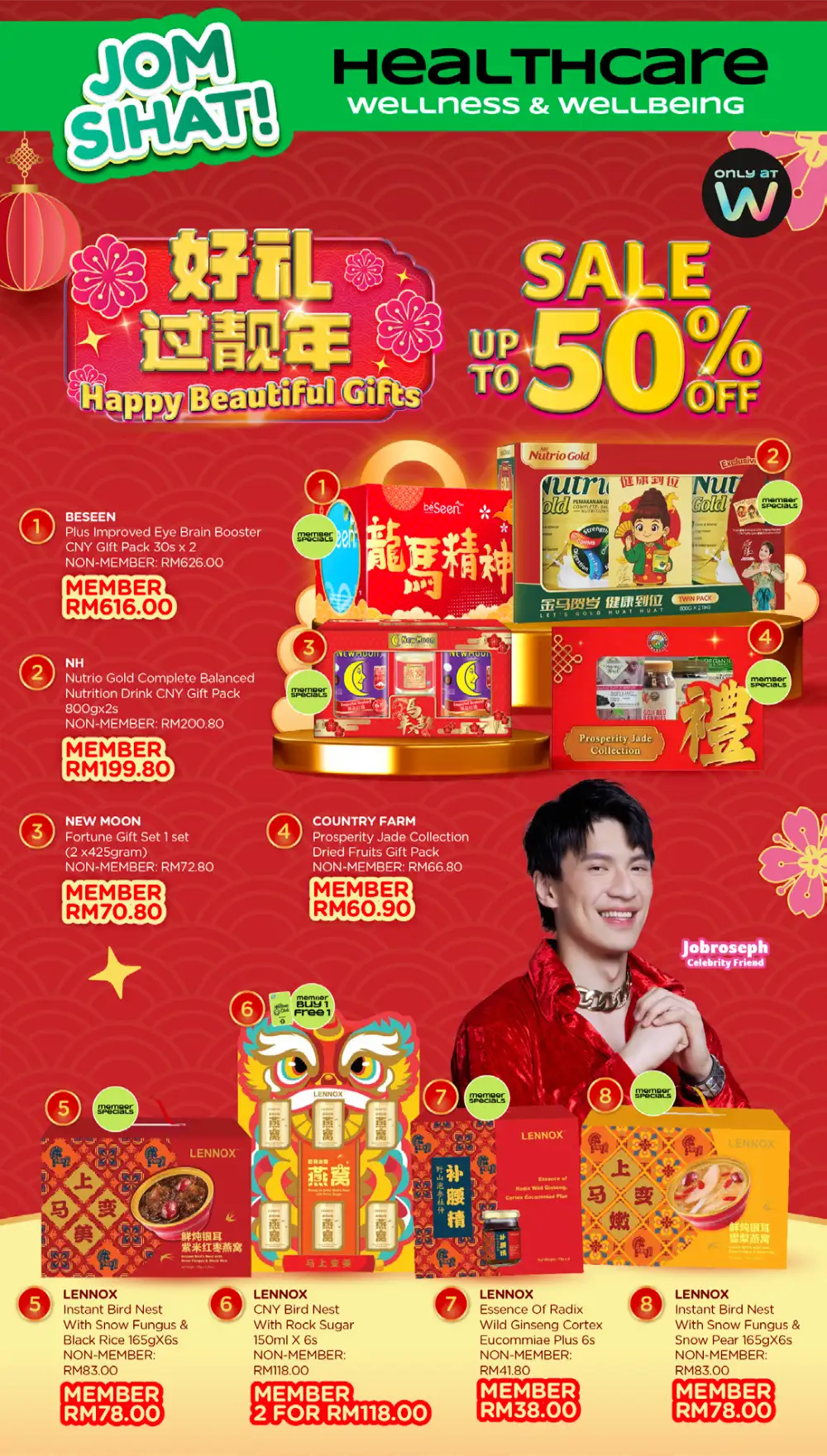 Chinese New Year Sale 2026: Up to 50% Off & Member 5X Points