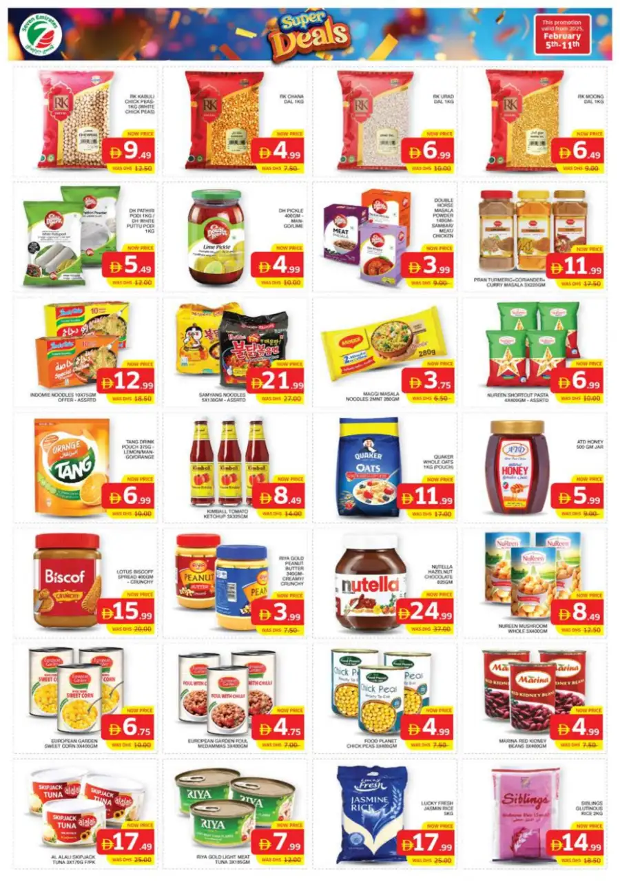 Super Deals on Groceries & Household Items