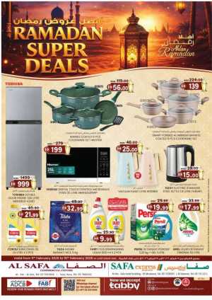 Ramadan Super Deals & Grocery Offers In SAFA Express Supermarket Al Ain