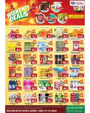 Weekend Super Deals & Grocery Offers In M City Mart Dubai