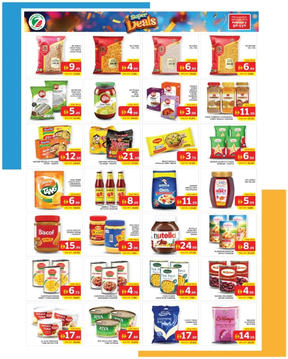 Super Deals Grocery & Electronics Sale