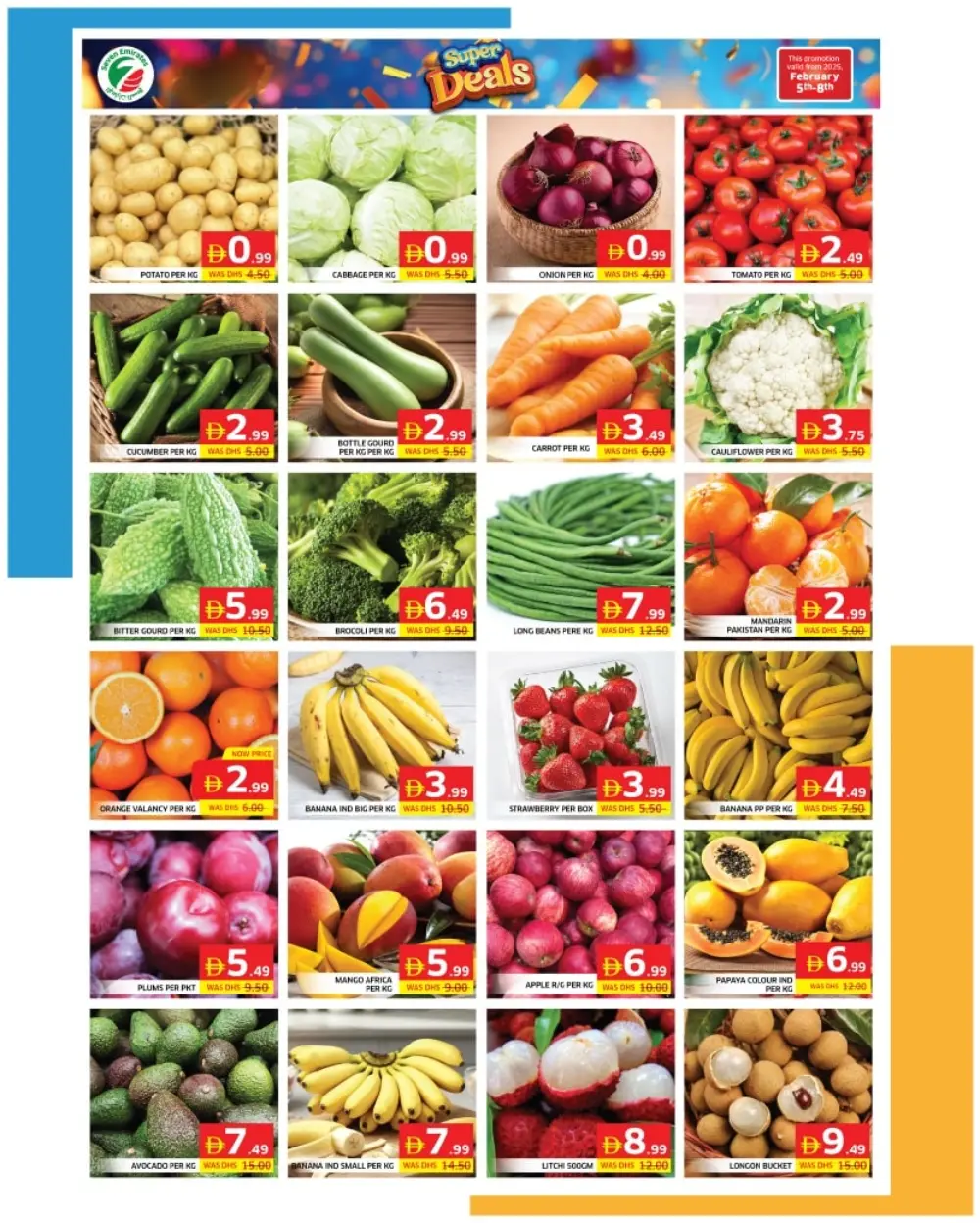 Super Deals Grocery & Electronics Sale