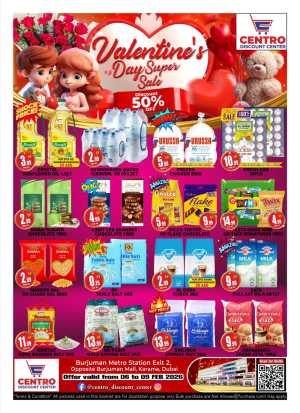 Valentine's Day Super Sale In Centro Discount Center Dubai