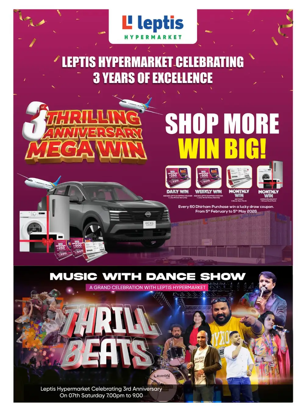 3rd Anniversary Massive Offers