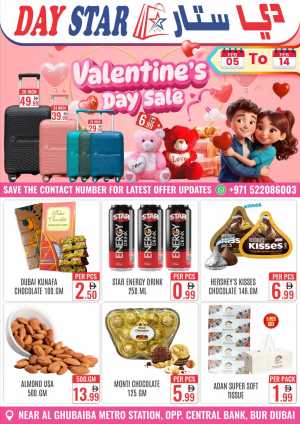 Valentine's Day Sale Deals & Gifts In Day Star Dubai
