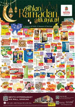 Ramadan Mega Sale & Electronics Offers In Nesto Hypermarket Sharjah / Ajman