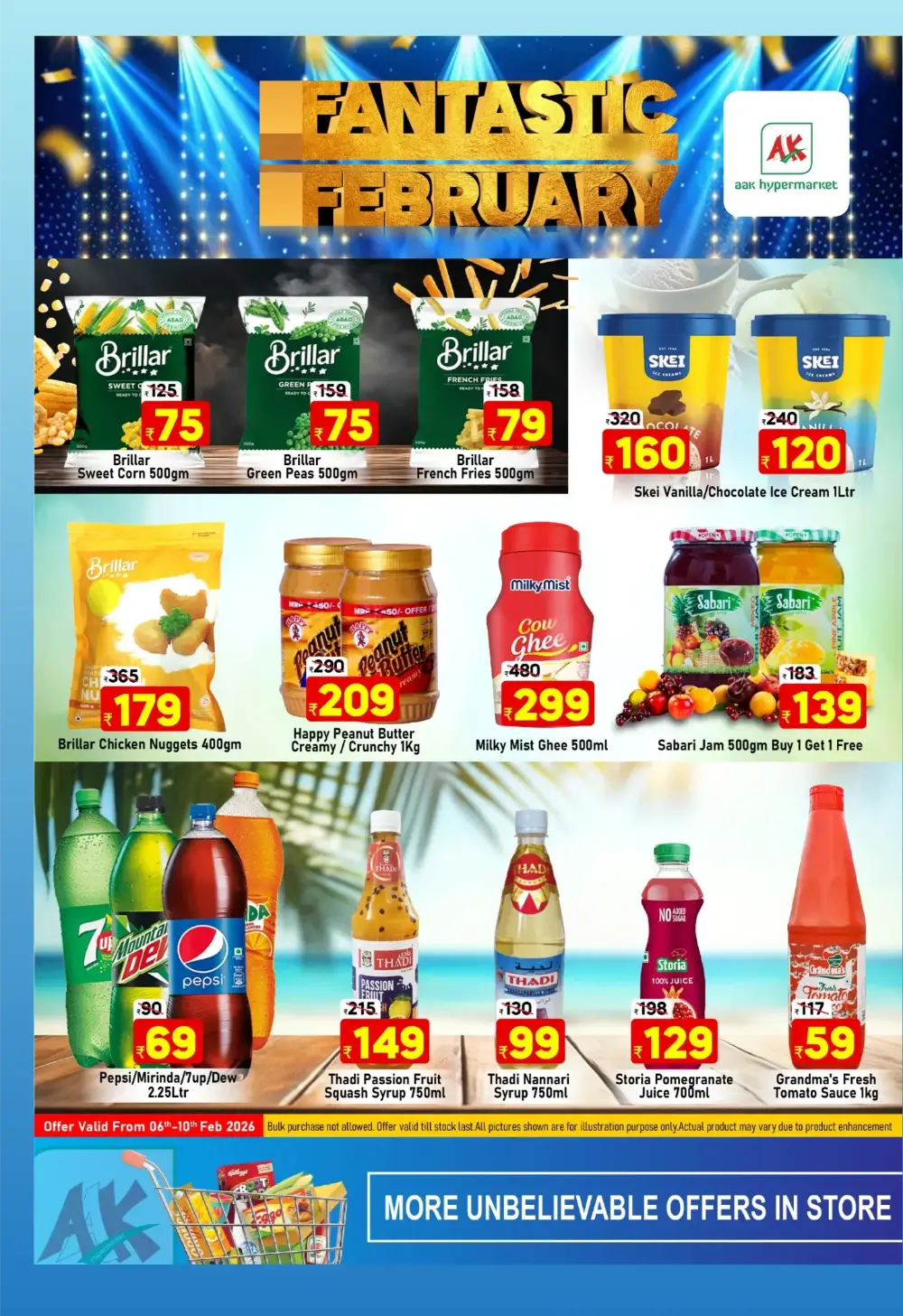 February Flash Sale & Grocery Deals