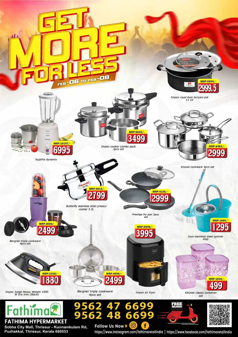 Best Offers on Air Fryers, Mixers & Cookware