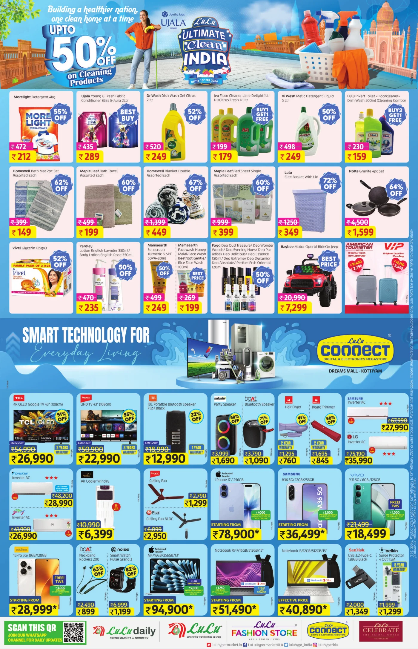 Cleaning Products & Tech Mega Sale