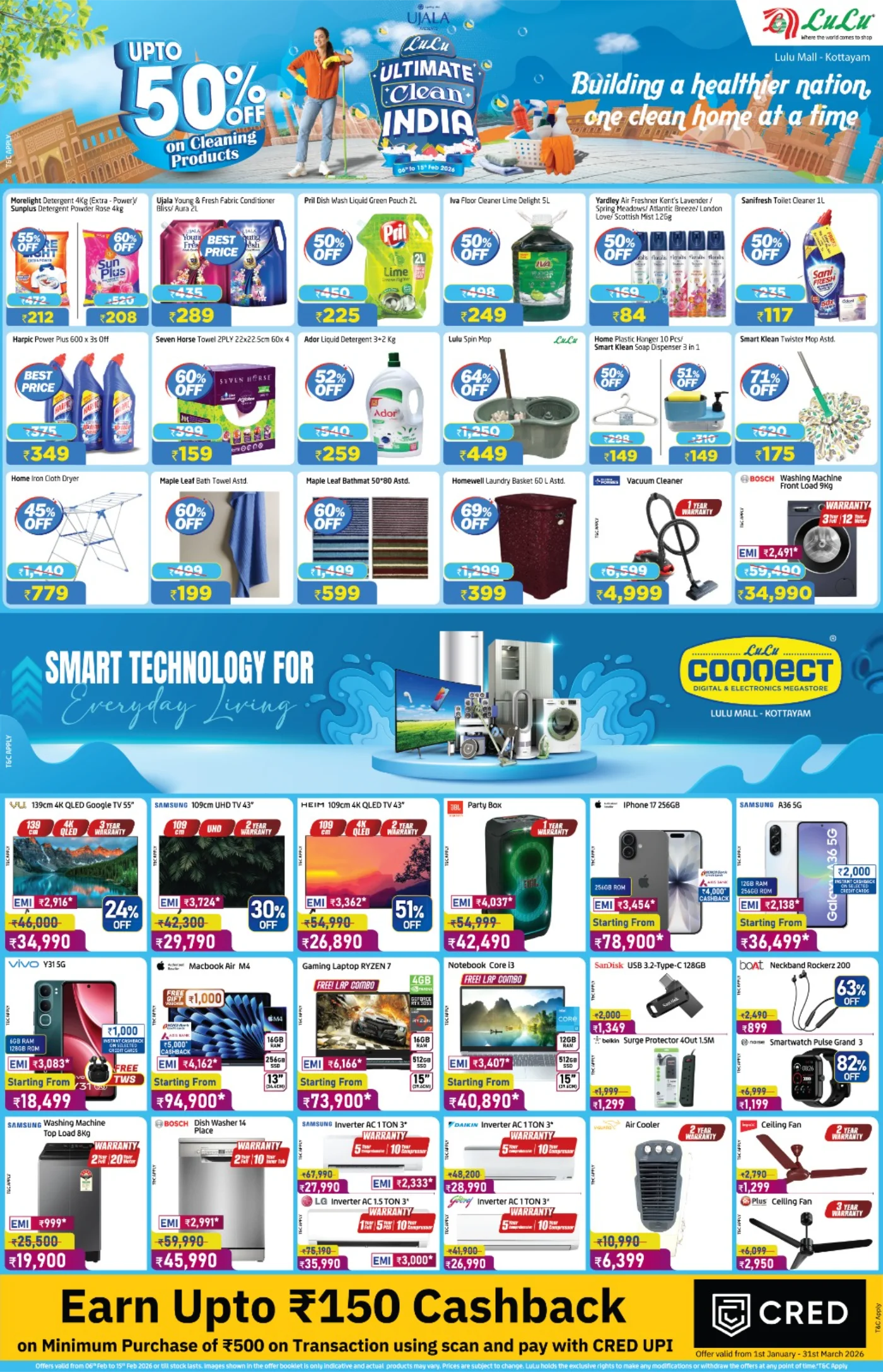 Cleaning & Electronics Sale Feb 2026