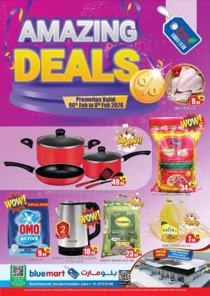 Weekend Grocery & Smartphone Offers In Bluemart Dubai