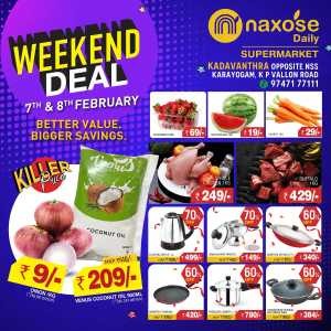 Weekend Deals In Naxose Ernakulam
