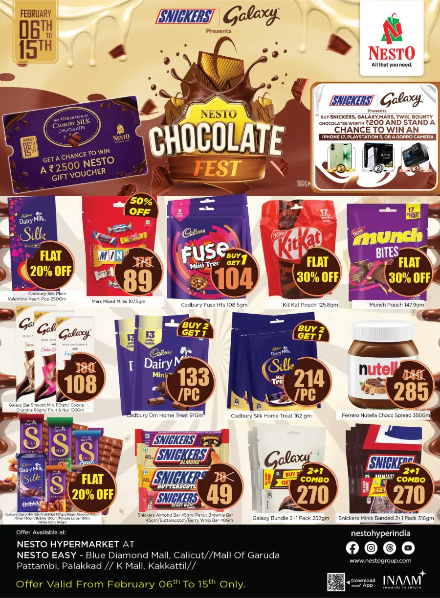 Chocolate Fest & Valentine's Day Deals