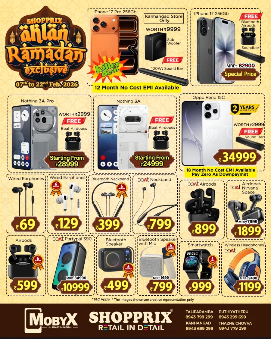 Ramadan Exclusive Offers & Mega Electronics Sale