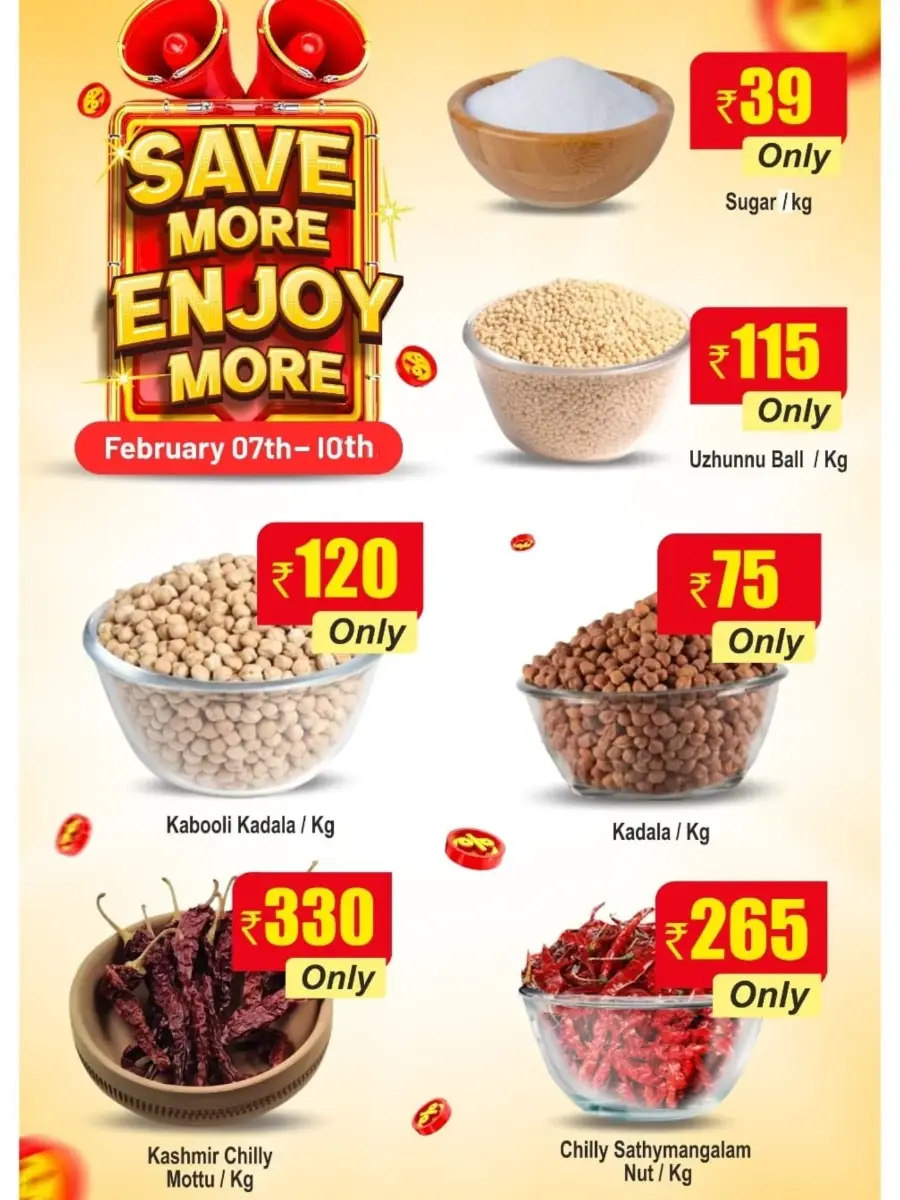 Save More, Enjoy More!