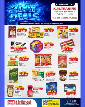 2 Day Deals In K.M Trading Sharjah / Ajman