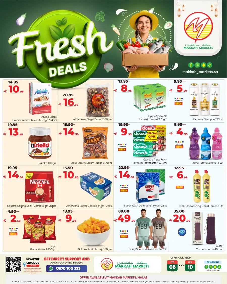Fresh Grocery & Household Deals in Malaz
