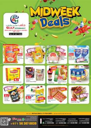 Midweek Deals In Gulf Hypermarket Ras al Khaimah