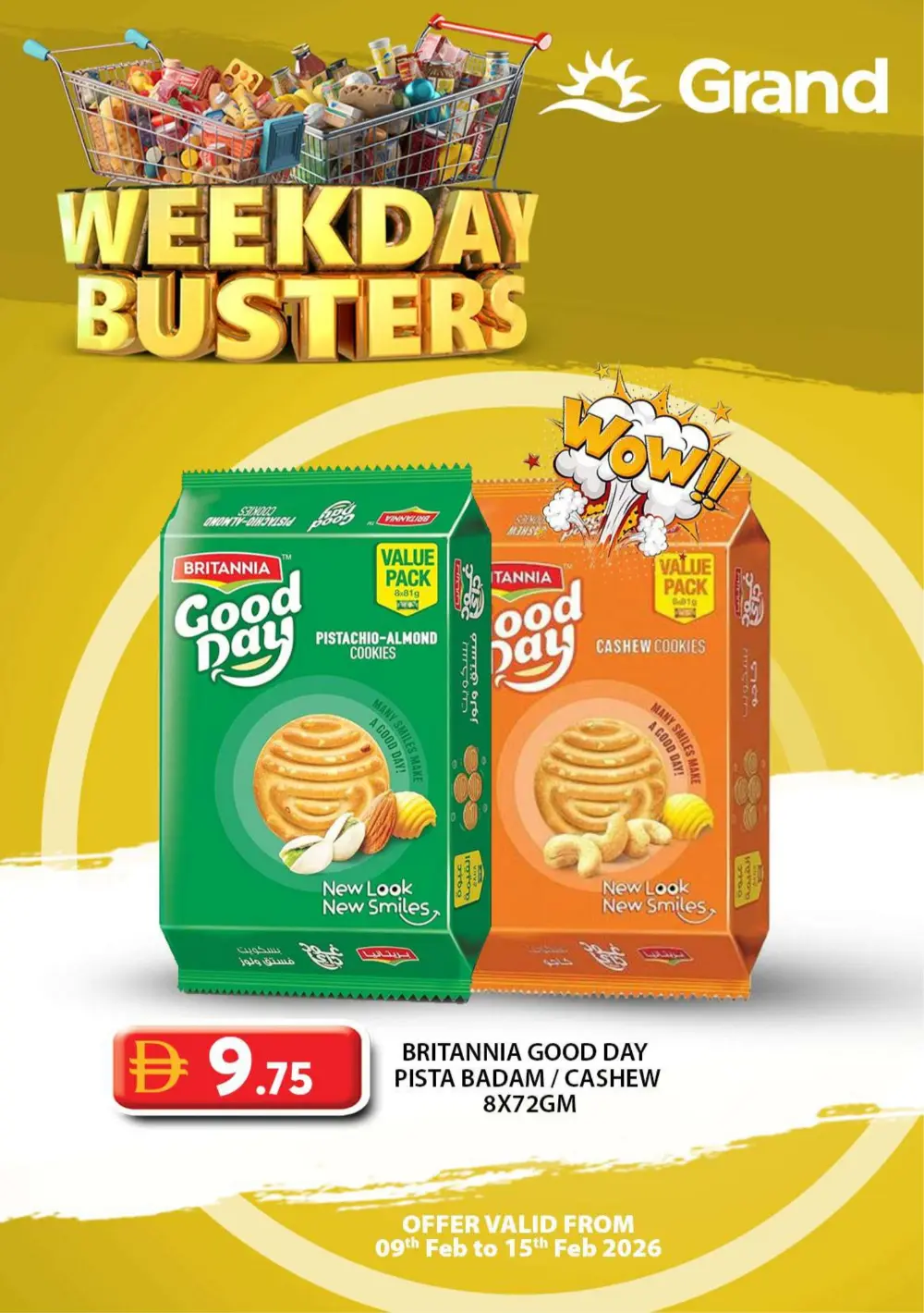 Weekday busters