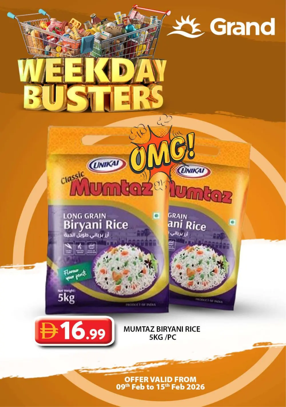 Weekday busters