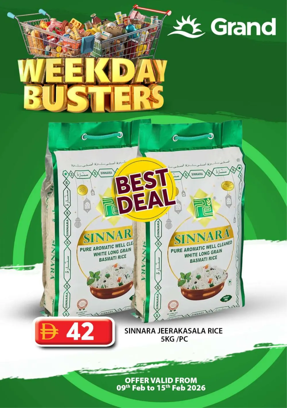 Weekday busters