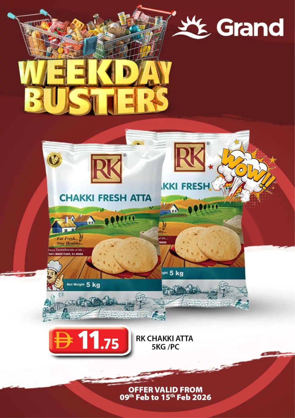 Weekday busters
